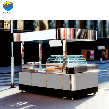 Outdoor booths Kiosks with wheels easily movable portable